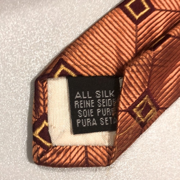 Ted Baker of London Tie/ Orange - Picture 4 of 7